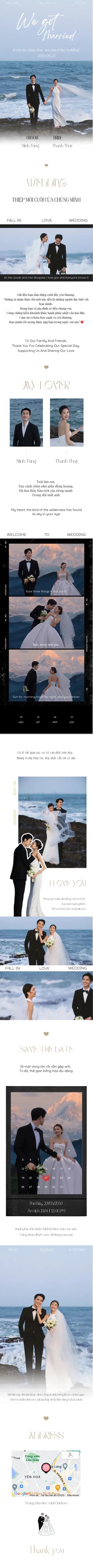 Thiệp cưới 1